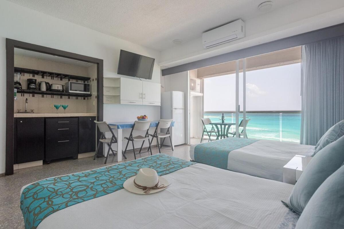 Caribbean Ocean View At The Zone Apartamento Cancún